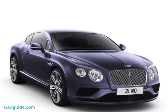 Image of a Bentley Continental GT coupe, showcasing its sleek design and luxury features, with a focus on pricing in Pakistan.