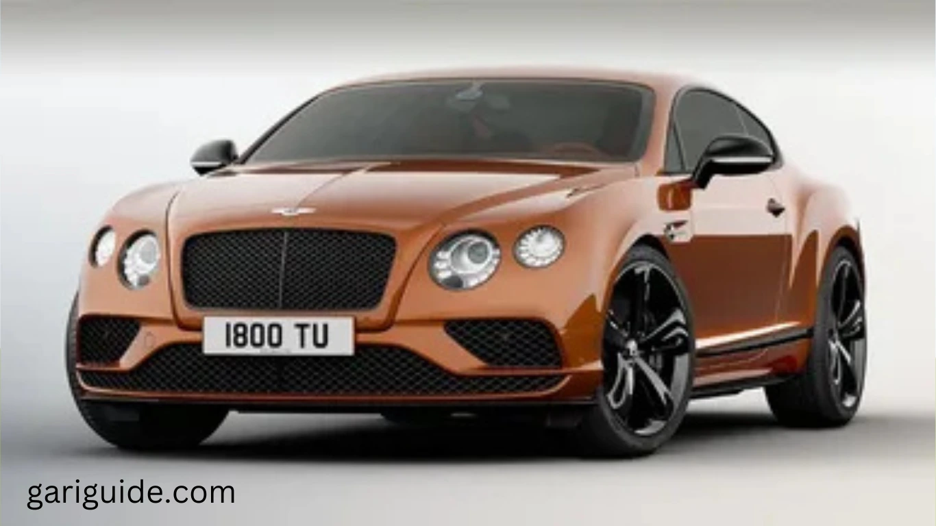 The Bentley Continental GT V8, a symbol of luxury, displaying Bentley Car Prices in Pakistan.