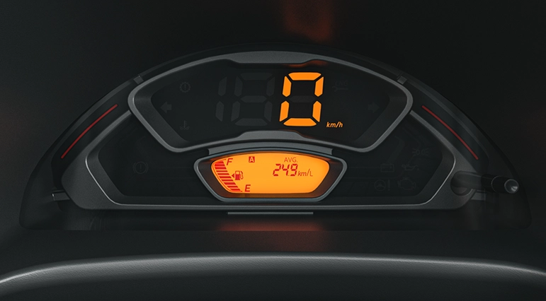 a close up of a car dashboard