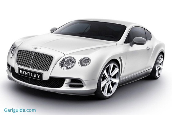 Bentley Continental GT 2025 model parked in Pakistan showroom