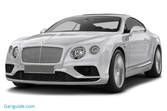 Bentley Continental GT coupe displayed, highlighting its elegant curves and premium craftsmanship, relevant to Pakistan's market.
