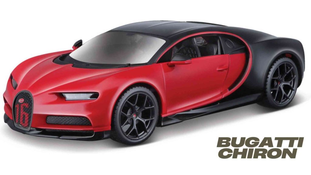 a red and black Gugatti  car showcasing its beautiful look
