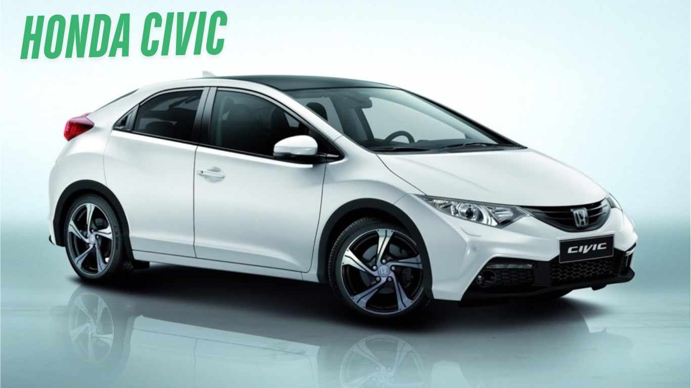 A dynamic 2025 Honda Civic hatchback, highlighting its contemporary aesthetics and performance,with Honda Civic price in Pakistan