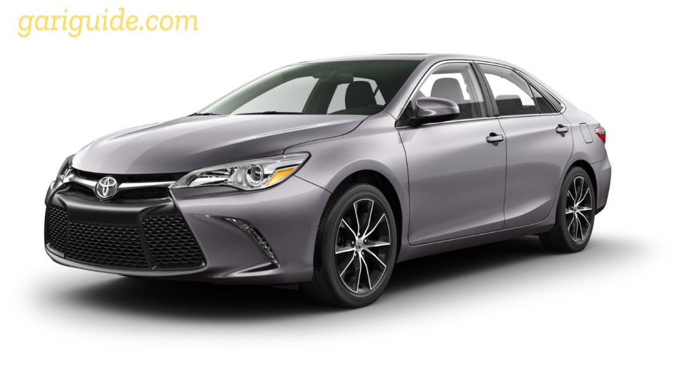 Image of a 2016 Toyota Camry, showcasing its design and features, with Toyota Camry Car Price in Pakistan.