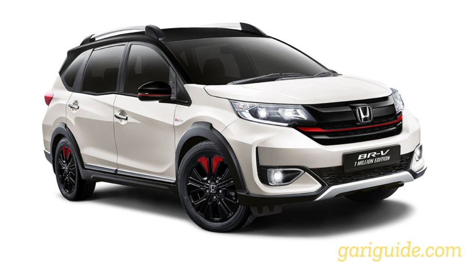 The latest Honda BR-V price, showcasing its modern look.