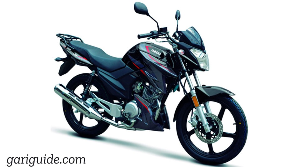 A Yamaha motorcycle displayed on a white background, relevant to Yamaha bike prices in Pakistan.