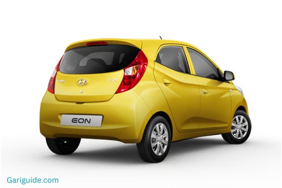  Image of the new Hyundai Eon car, highlighting its design and features, with a focus on the Eon car price in India.