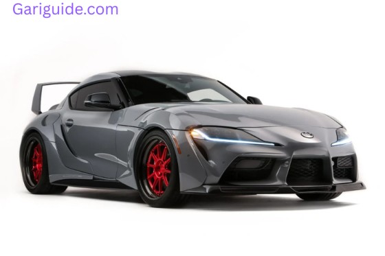  Image of a Toyota GR Supra, showcasing its sleek design and sporty features, with a focus on its price in India.