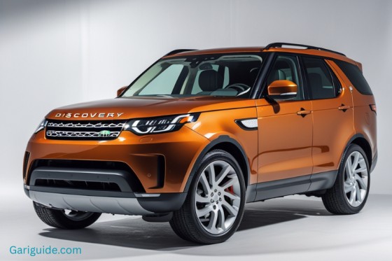 The Land Rover Discovery Sport SUV is displayed, highlighting its modern design and specifications, including the Land Rover Discovery price in India.